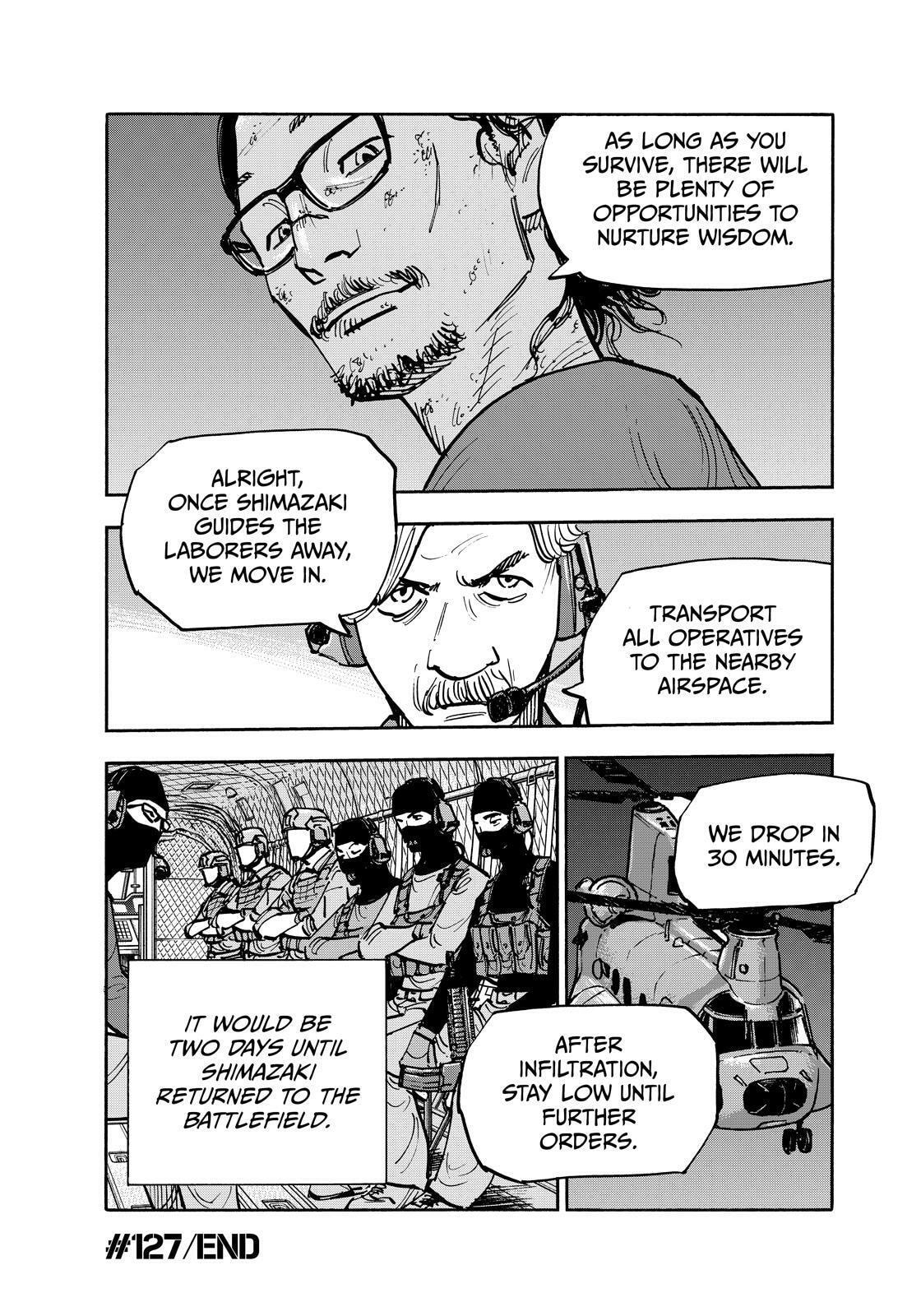 Shimazaki in the Land of Peace Chapter 127 page 18 - 