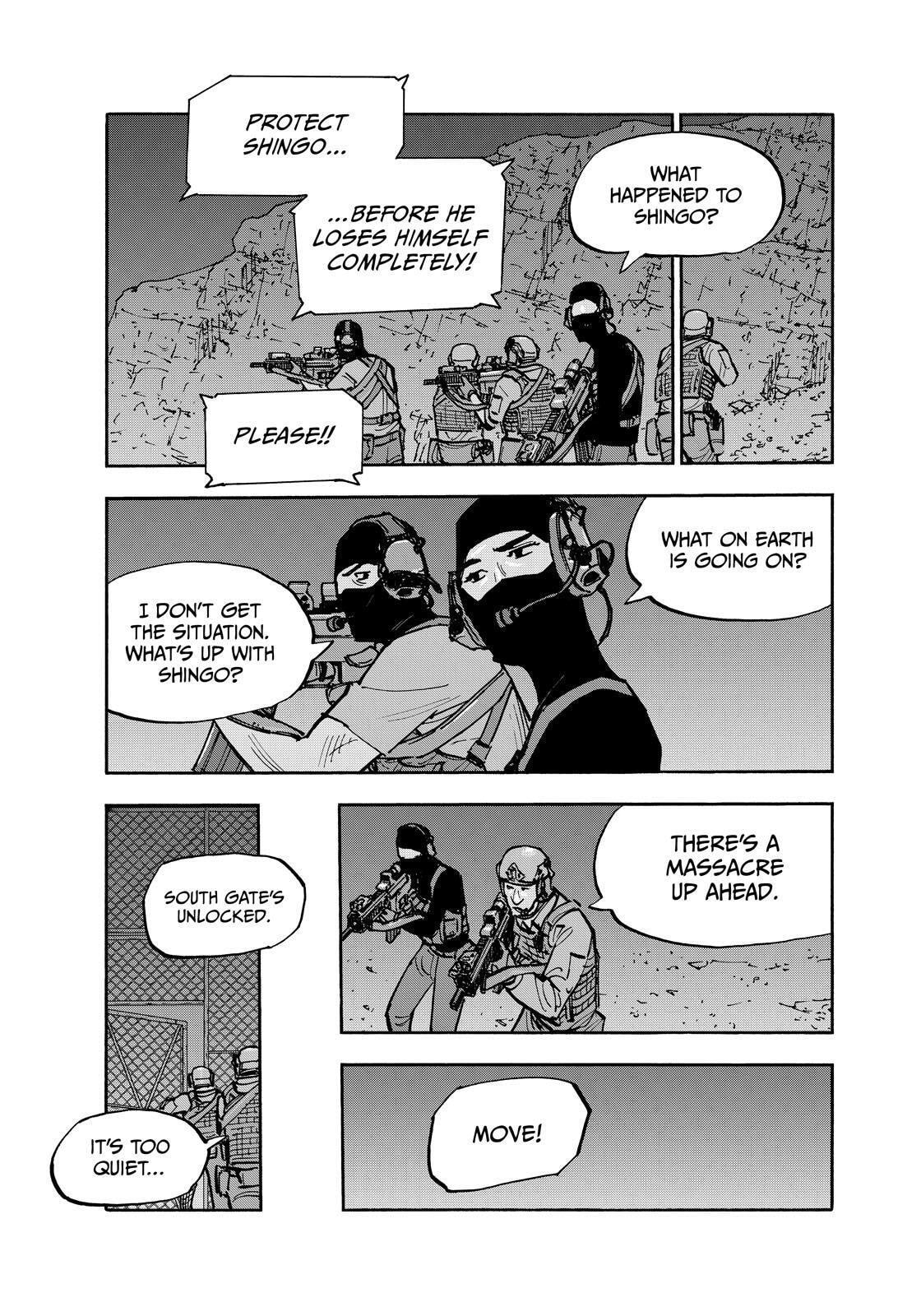 Shimazaki in the Land of Peace Chapter 129 page 16 - 