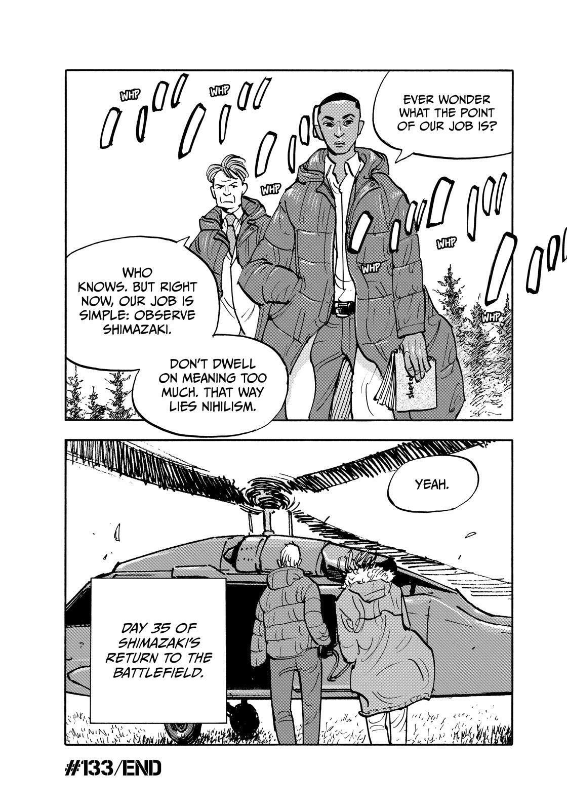 Shimazaki in the Land of Peace Chapter 133 page 18 - 