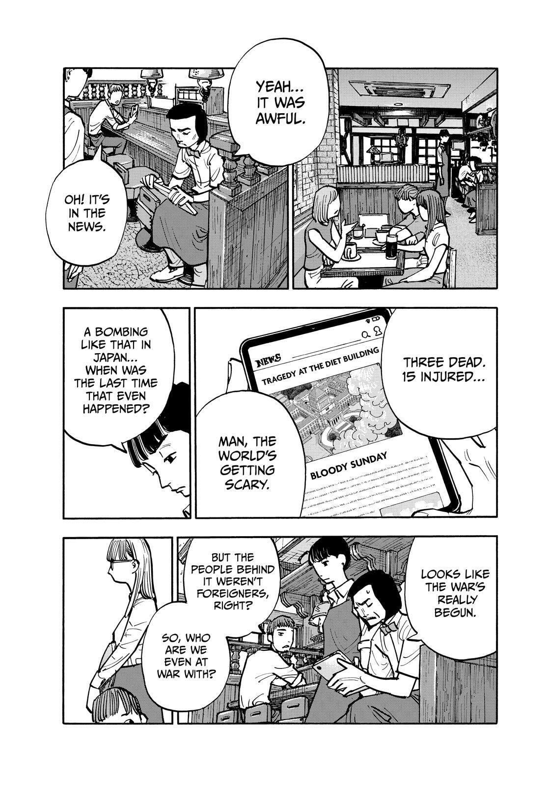 Shimazaki in the Land of Peace Chapter 133 page 3 - 