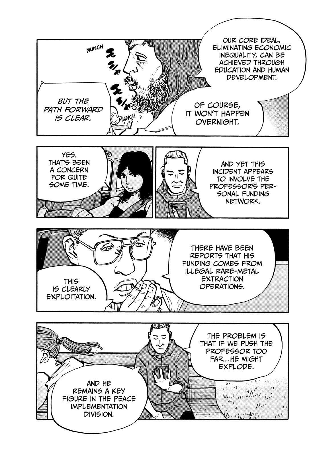 Shimazaki in the Land of Peace Chapter 133 page 8 - 