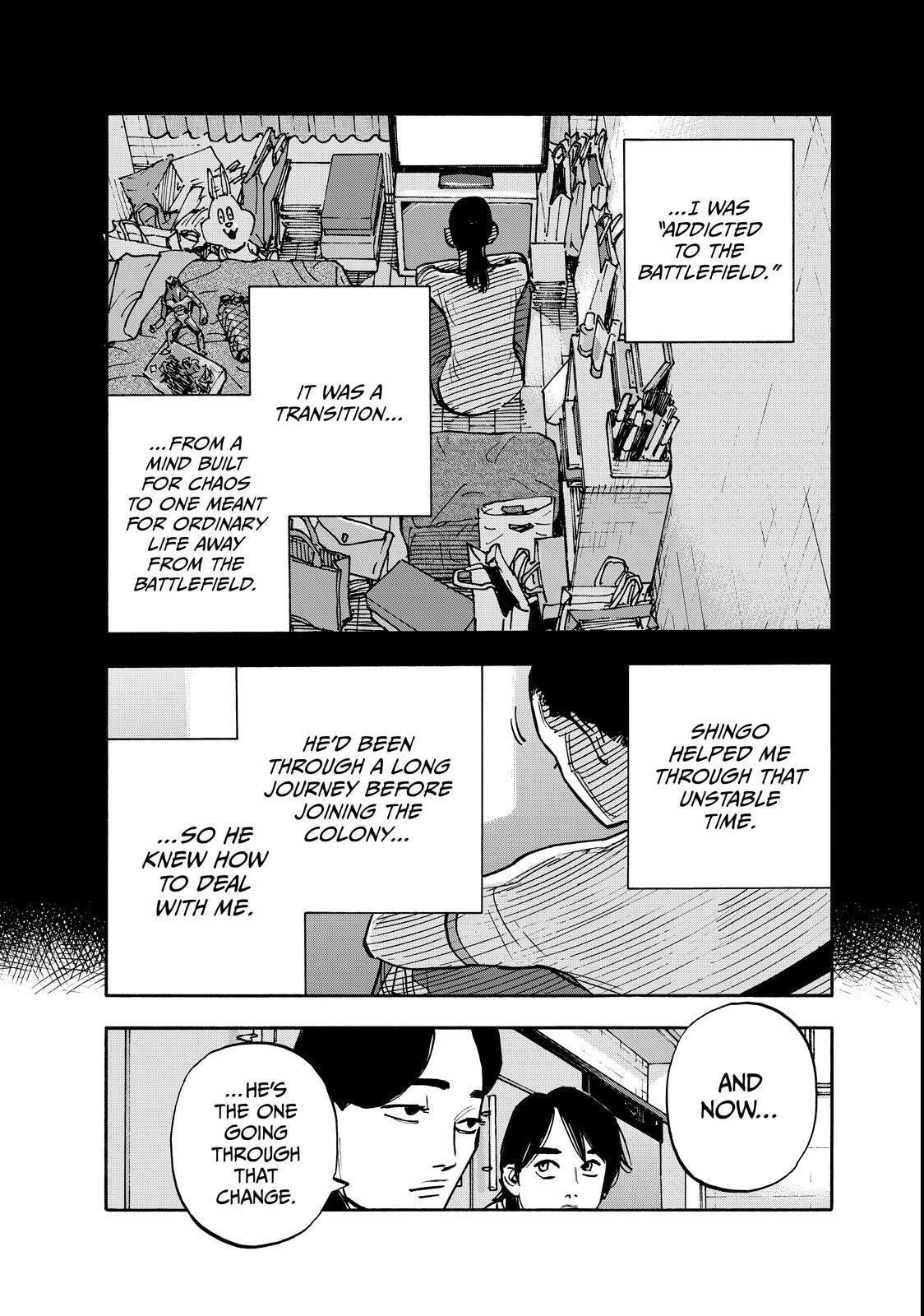 Shimazaki in the Land of Peace Chapter 136 page 12 - 