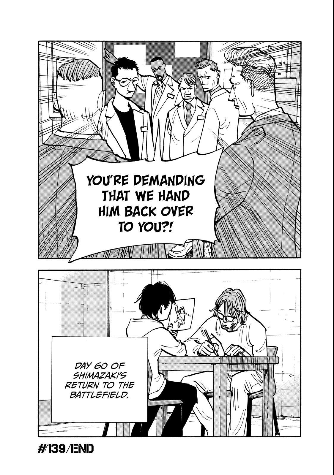 Shimazaki in the Land of Peace Chapter 139 page 18 - 