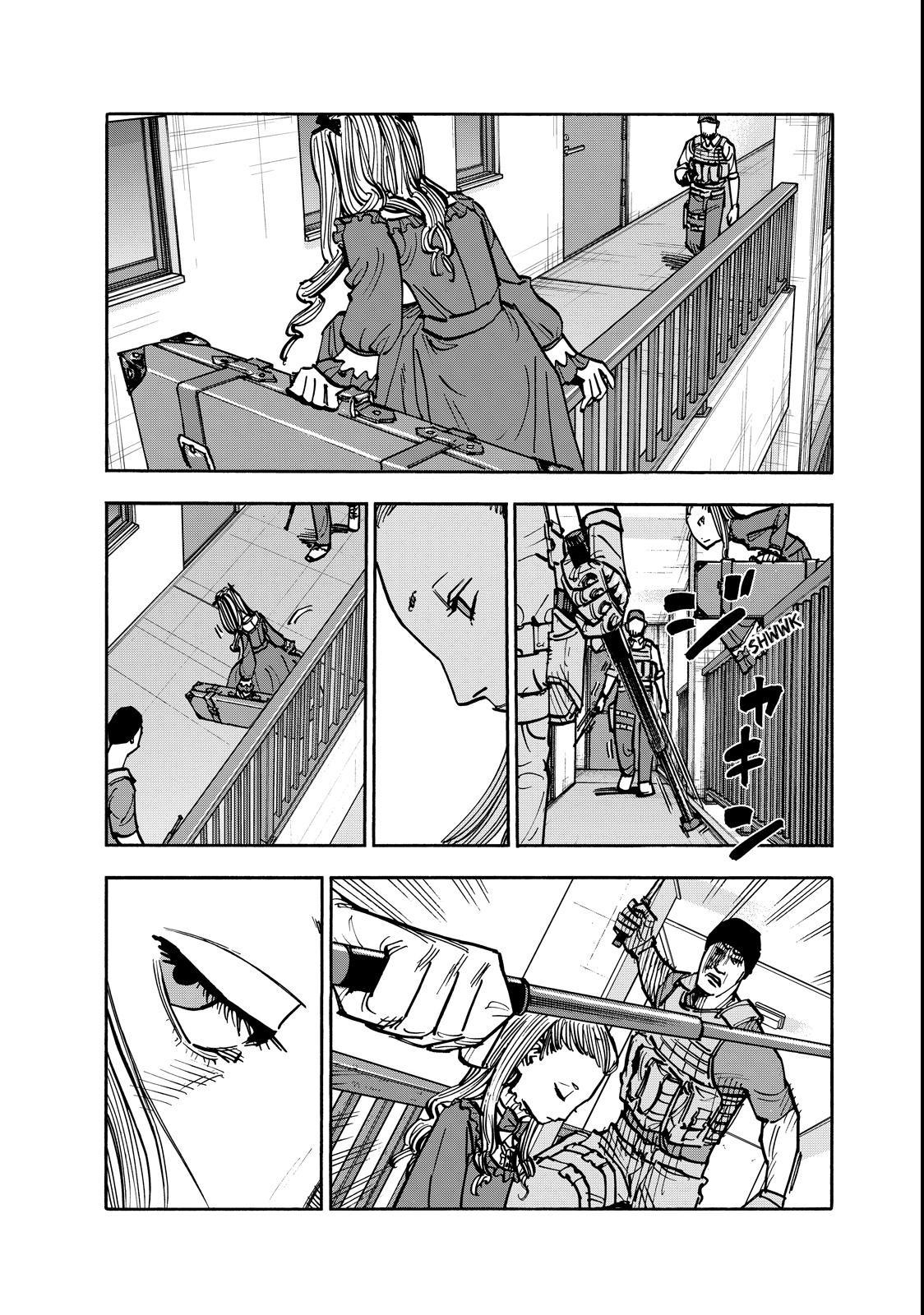Shimazaki in the Land of Peace Chapter 140 page 11 - 