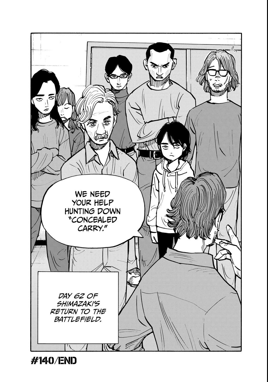 Shimazaki in the Land of Peace Chapter 140 page 18 - 