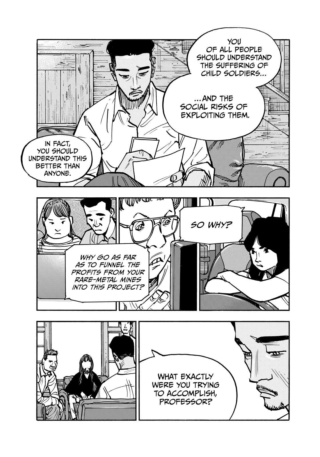 Shimazaki in the Land of Peace Chapter 141 page 11 - 