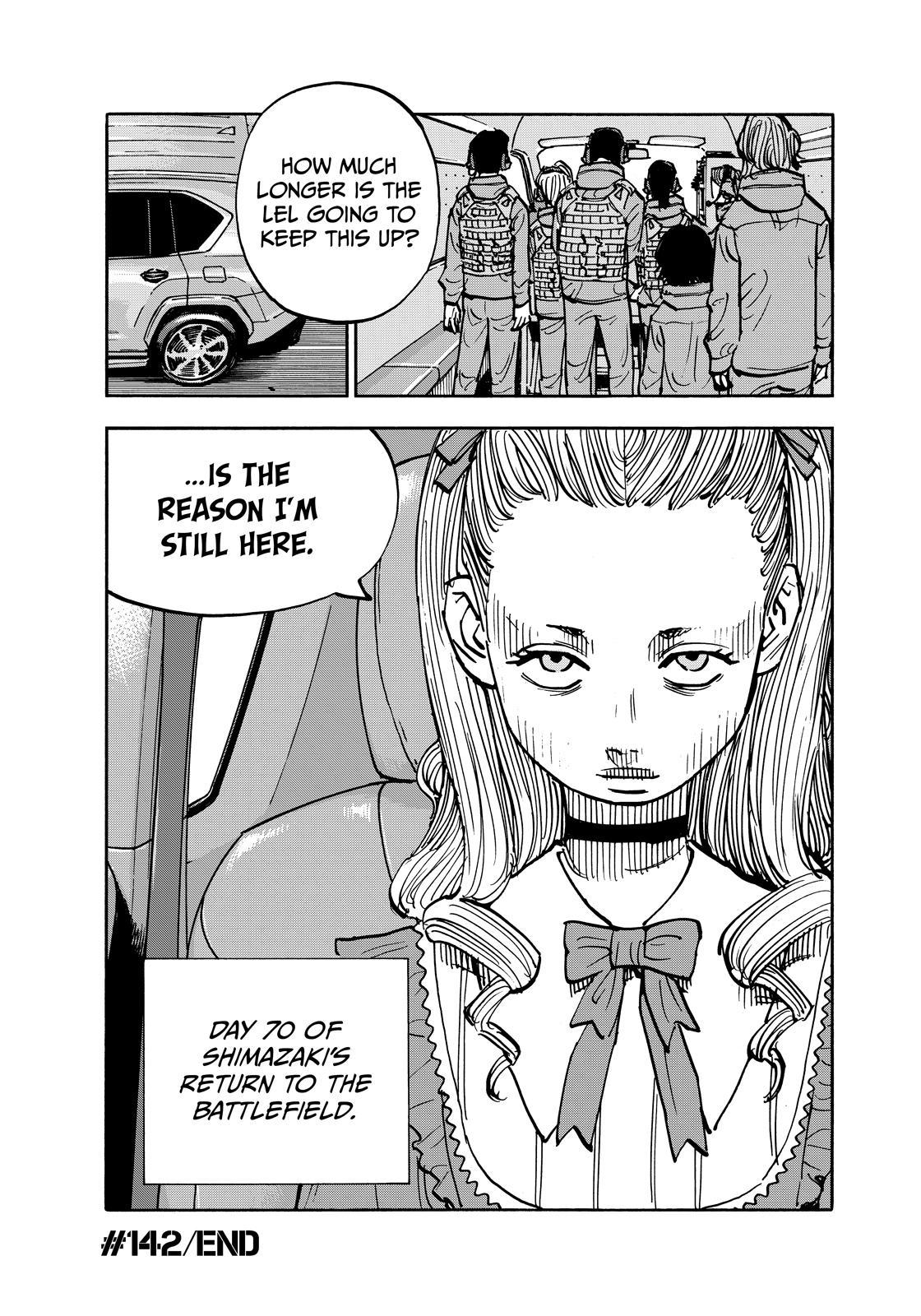 Shimazaki in the Land of Peace Chapter 142 page 18 - 