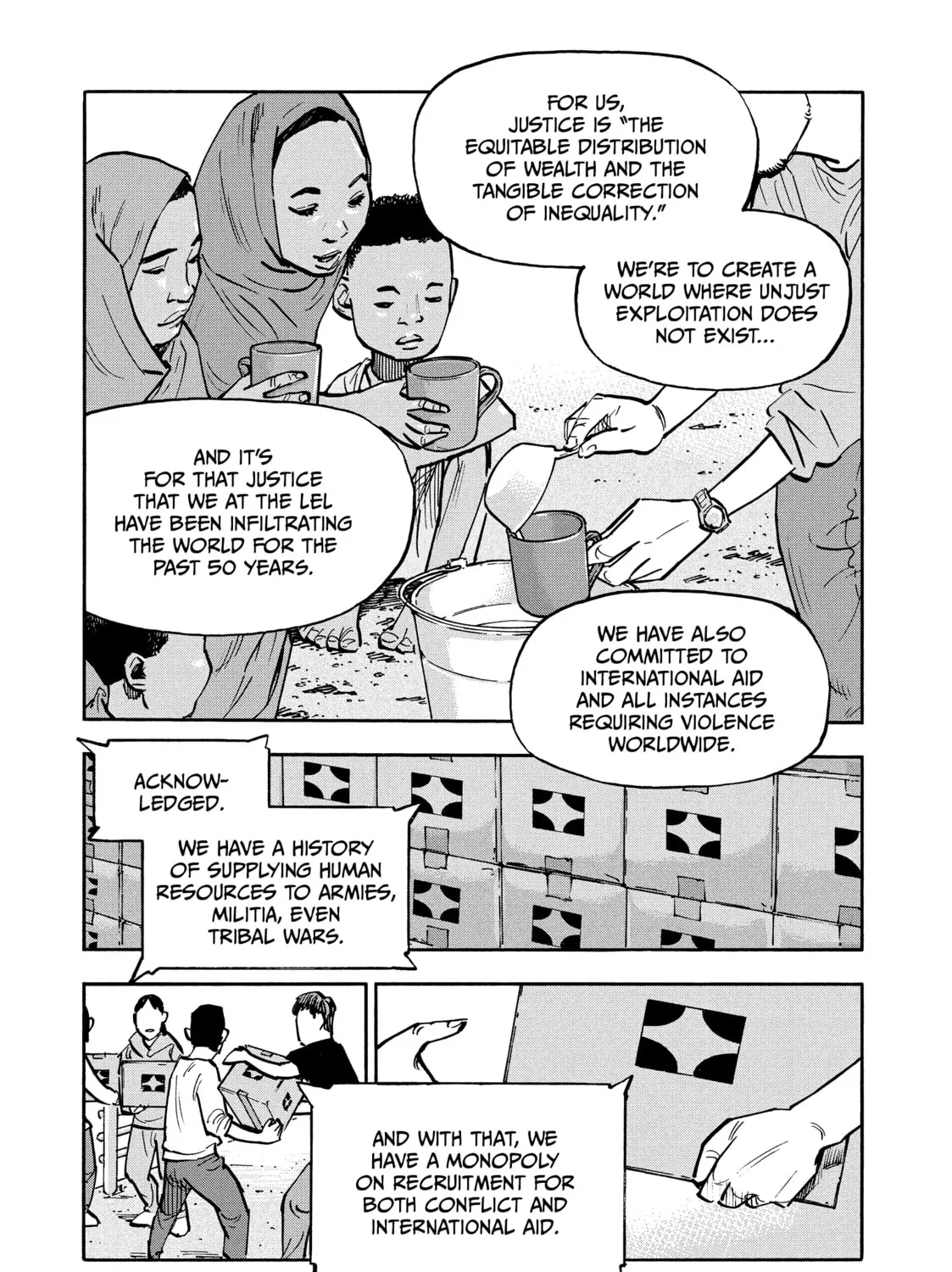 Shimazaki in the Land of Peace Chapter 25 page 13 - 