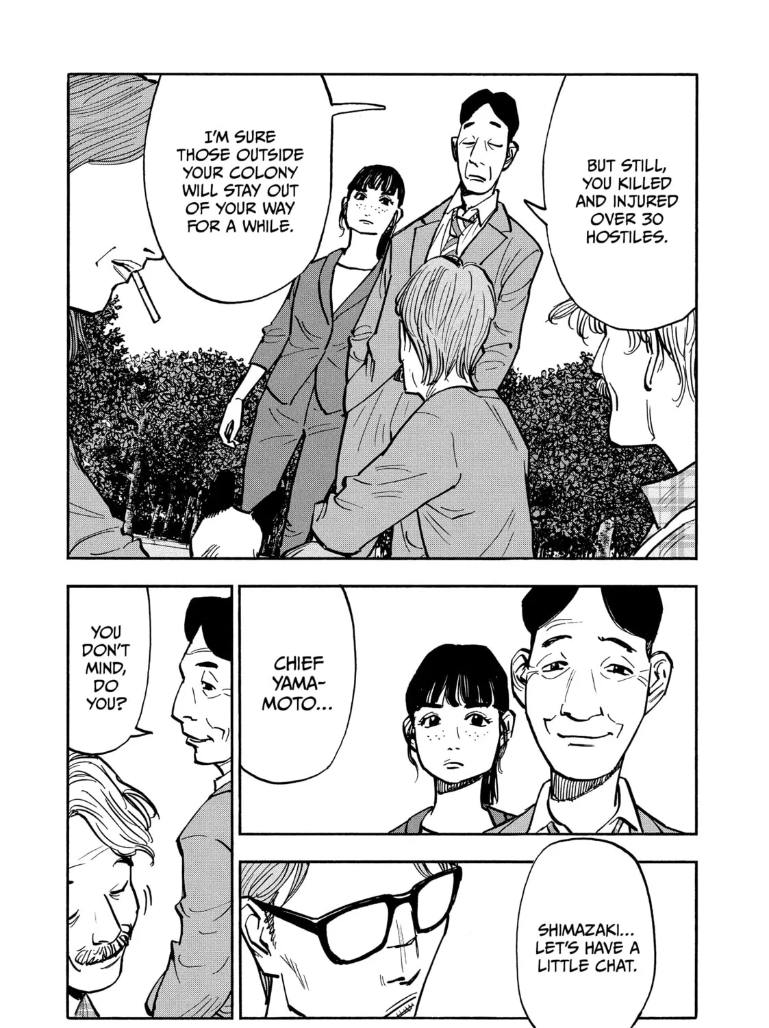 Shimazaki in the Land of Peace Chapter 34 page 17 - 