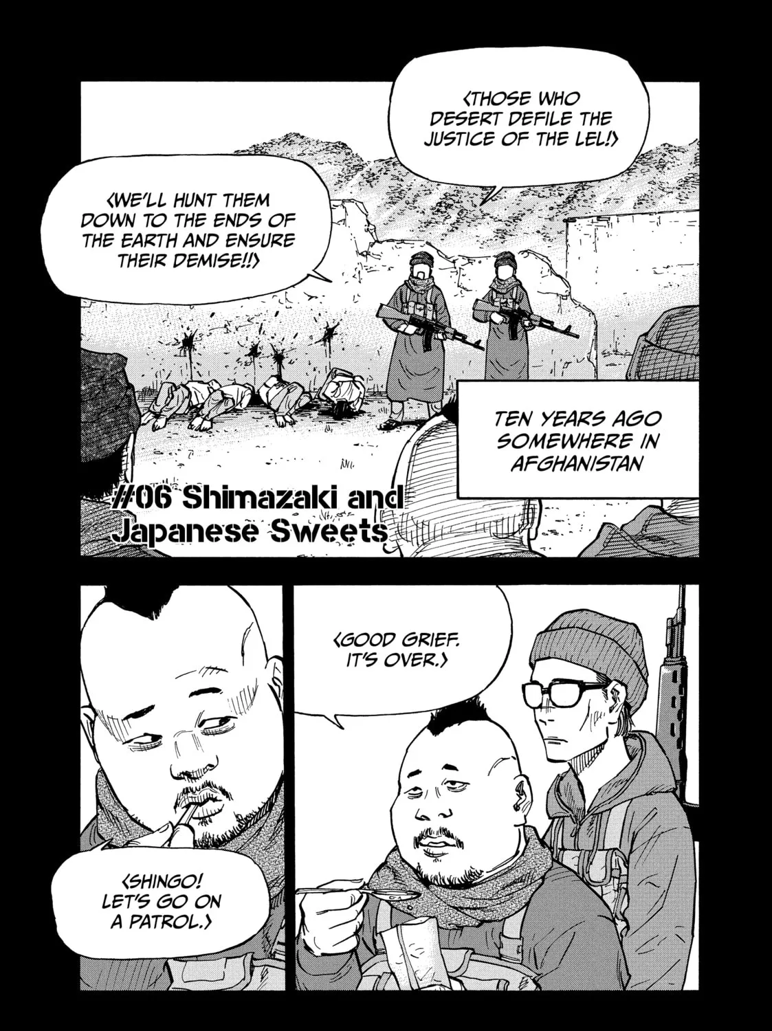 Shimazaki in the Land of Peace Chapter 6 page 1 - 