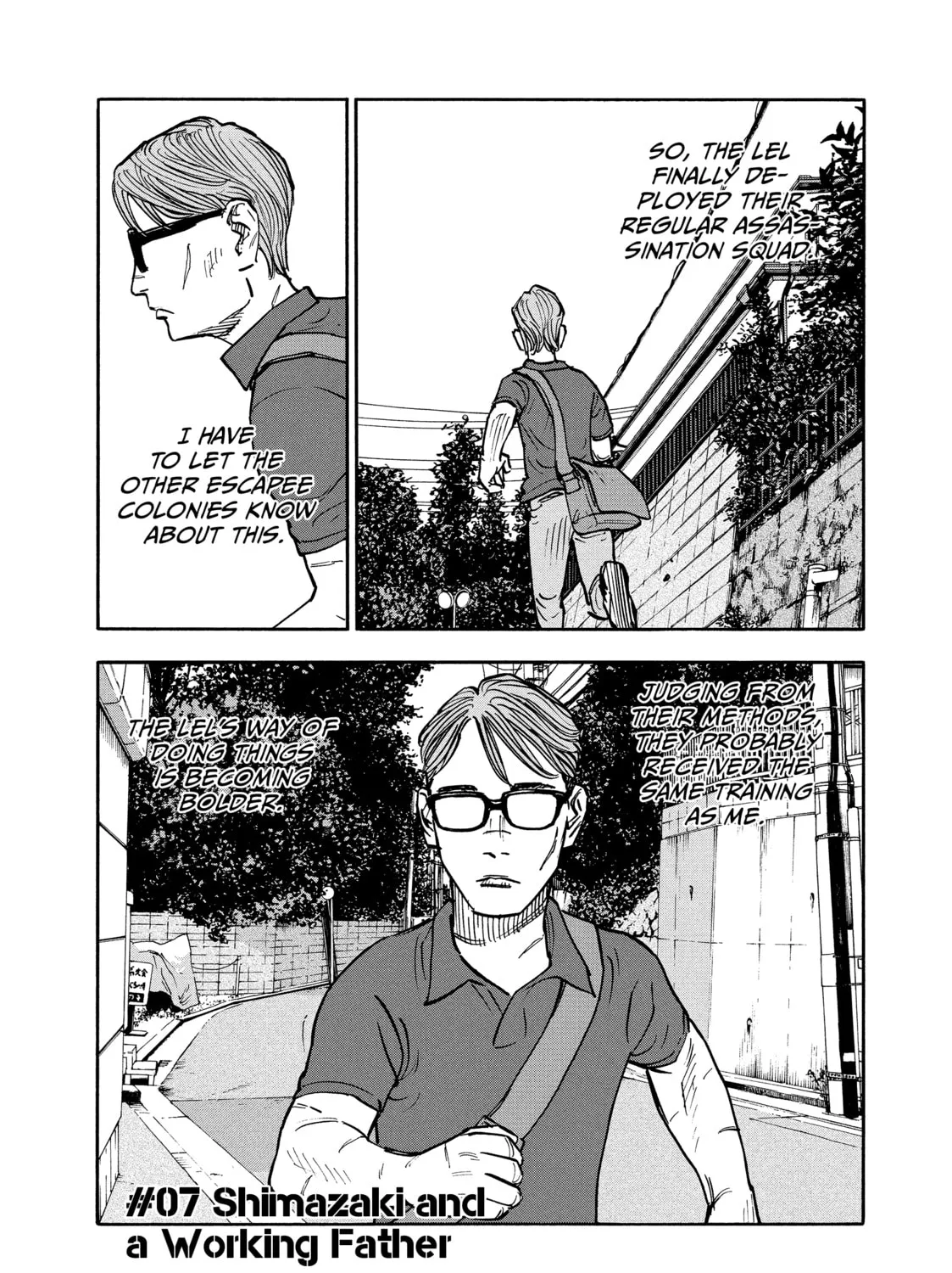 Shimazaki in the Land of Peace Chapter 7 page 1 - 
