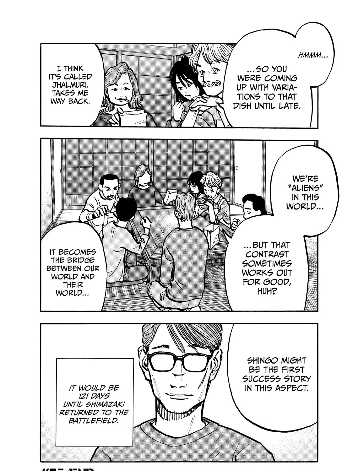 Shimazaki in the Land of Peace Chapter 75 page 35 - 