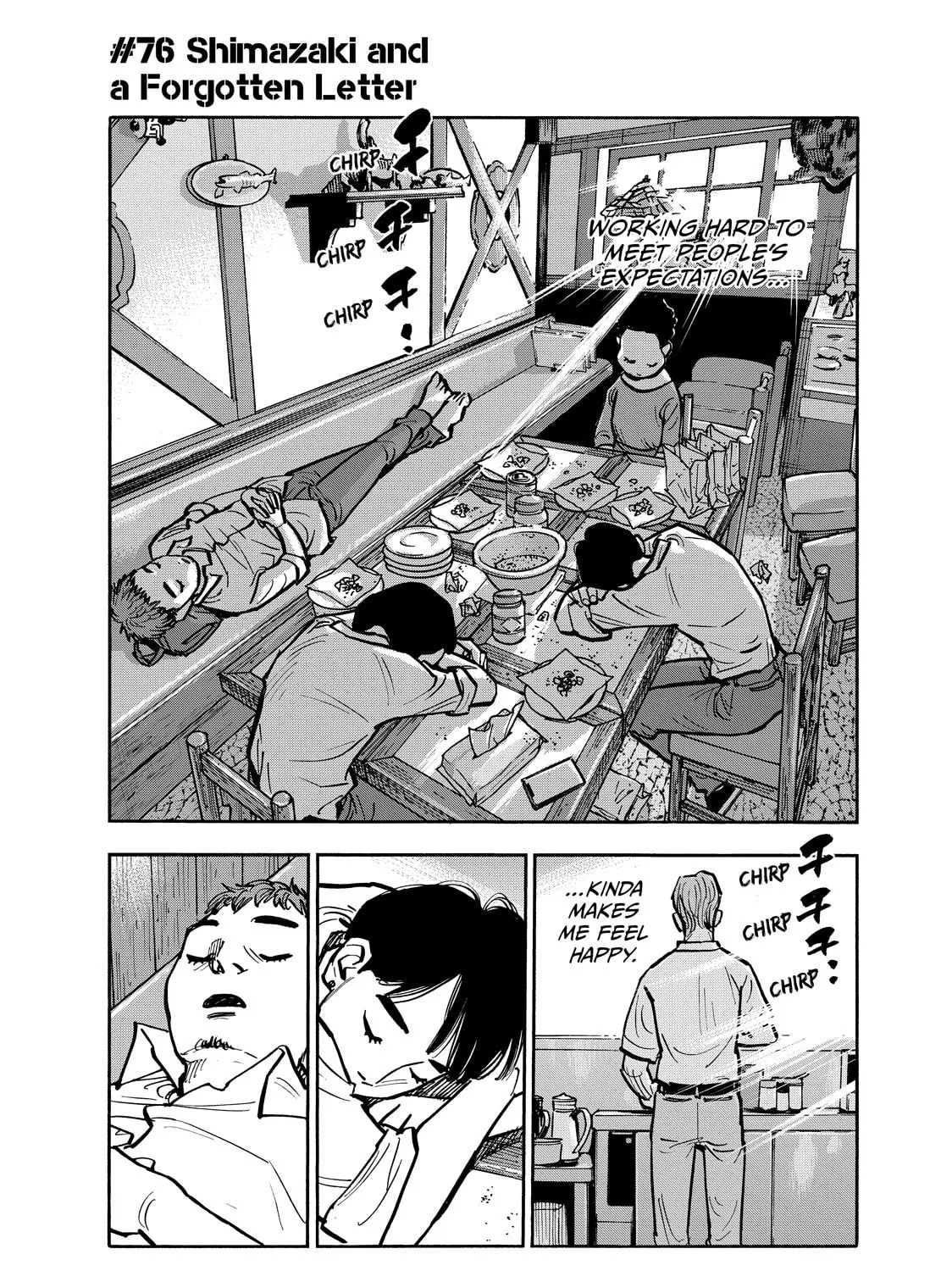 Shimazaki in the Land of Peace Chapter 76 page 1 - 