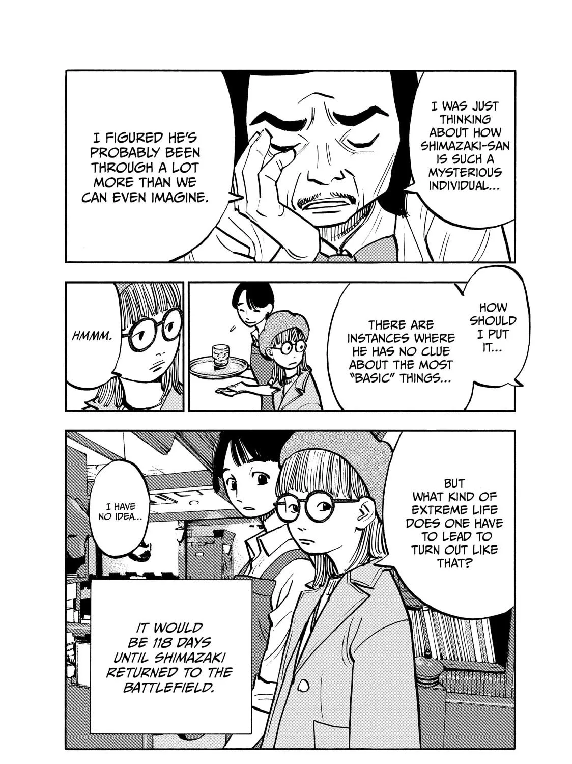 Shimazaki in the Land of Peace Chapter 76 page 35 - 