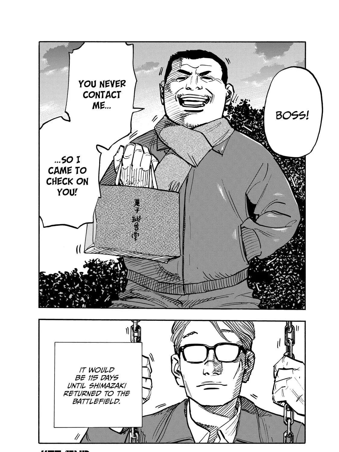 Shimazaki in the Land of Peace Chapter 77 page 35 - 