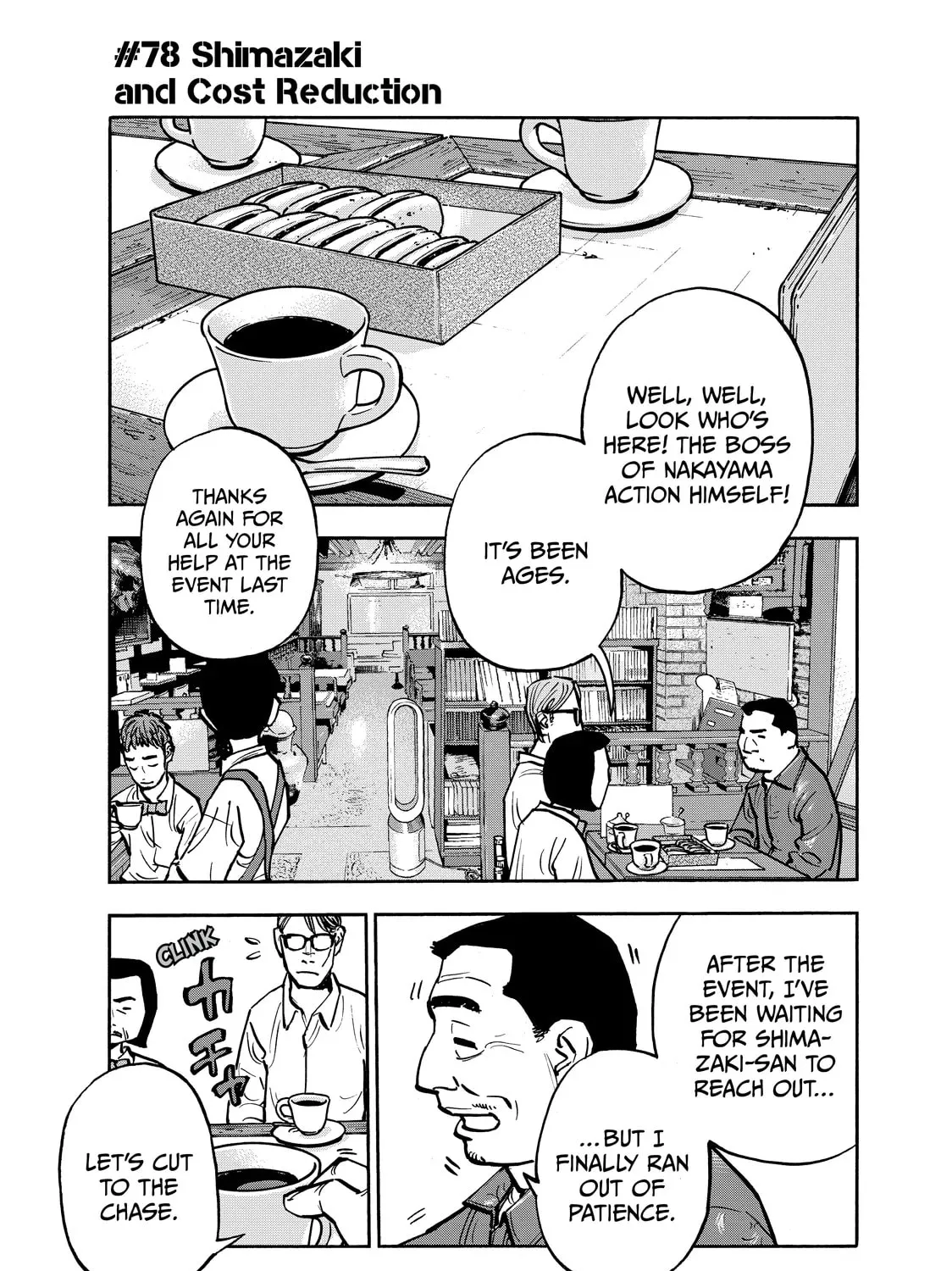 Shimazaki in the Land of Peace Chapter 78 page 1 - 