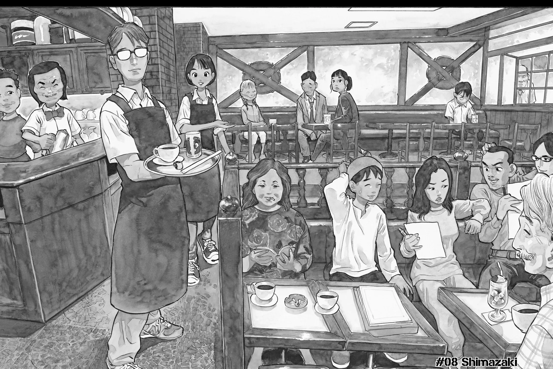 Shimazaki in the Land of Peace Chapter 8 page 3 - 