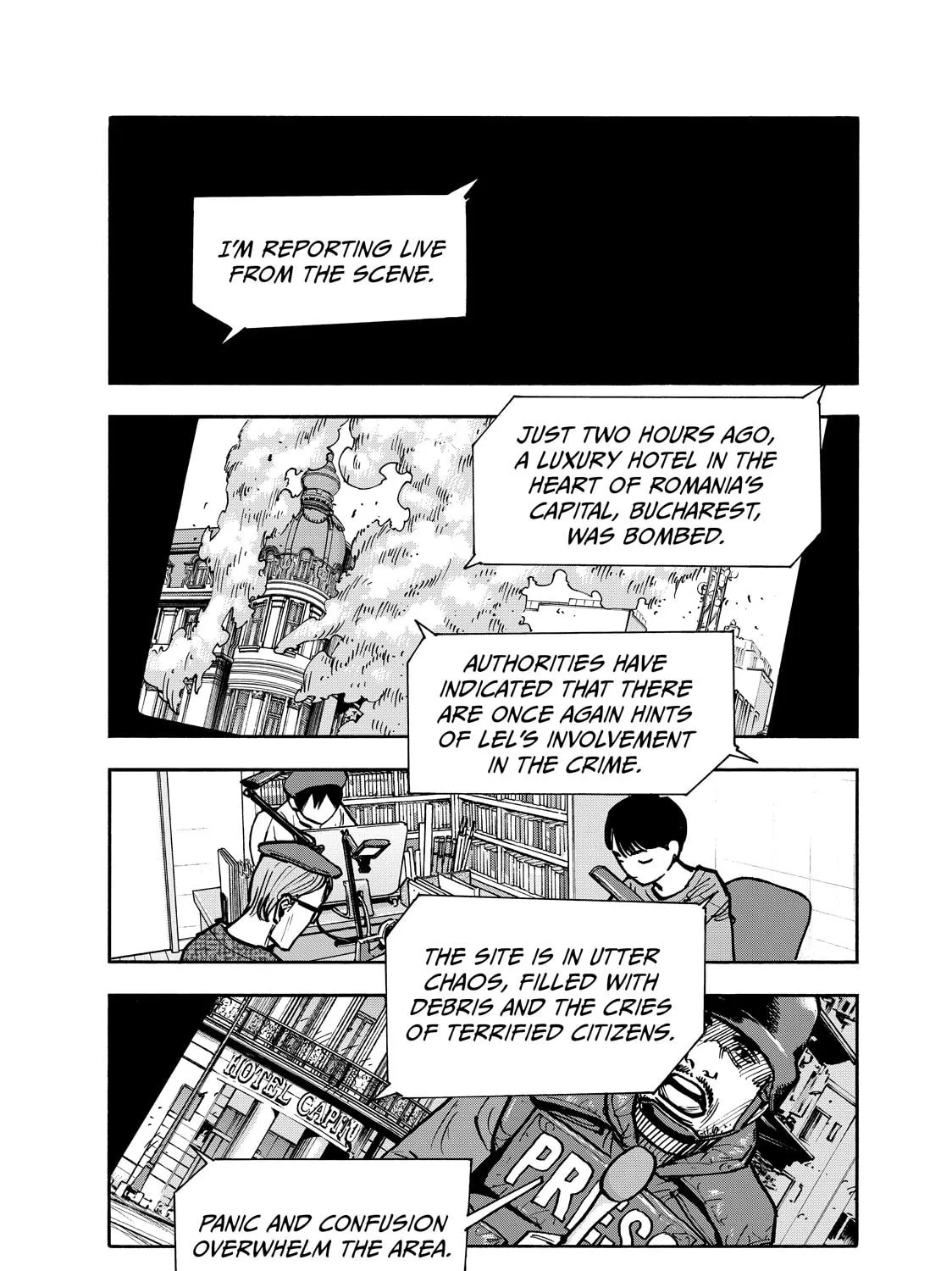 Shimazaki in the Land of Peace Chapter 82 page 1 - 