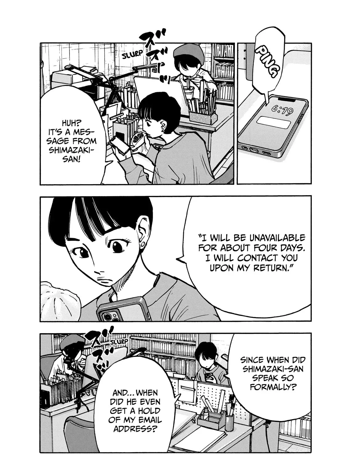 Shimazaki in the Land of Peace Chapter 83 page 21 - 