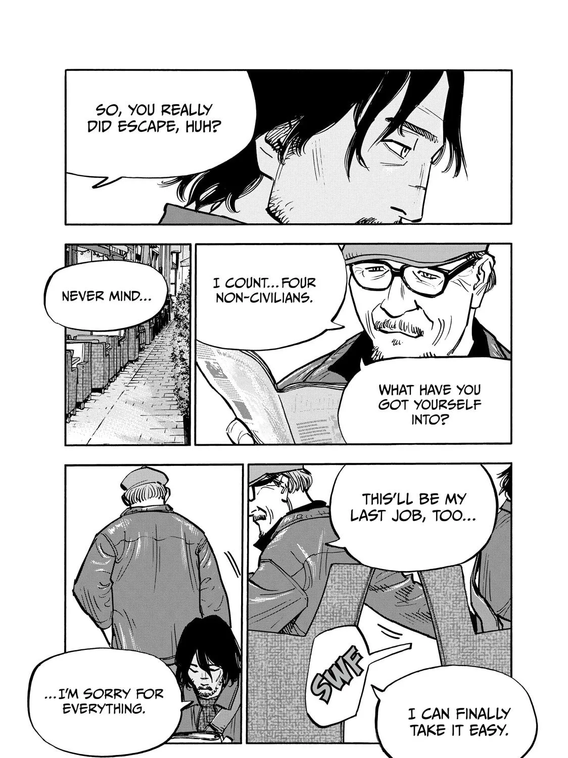 Shimazaki in the Land of Peace Chapter 84 page 33 - 