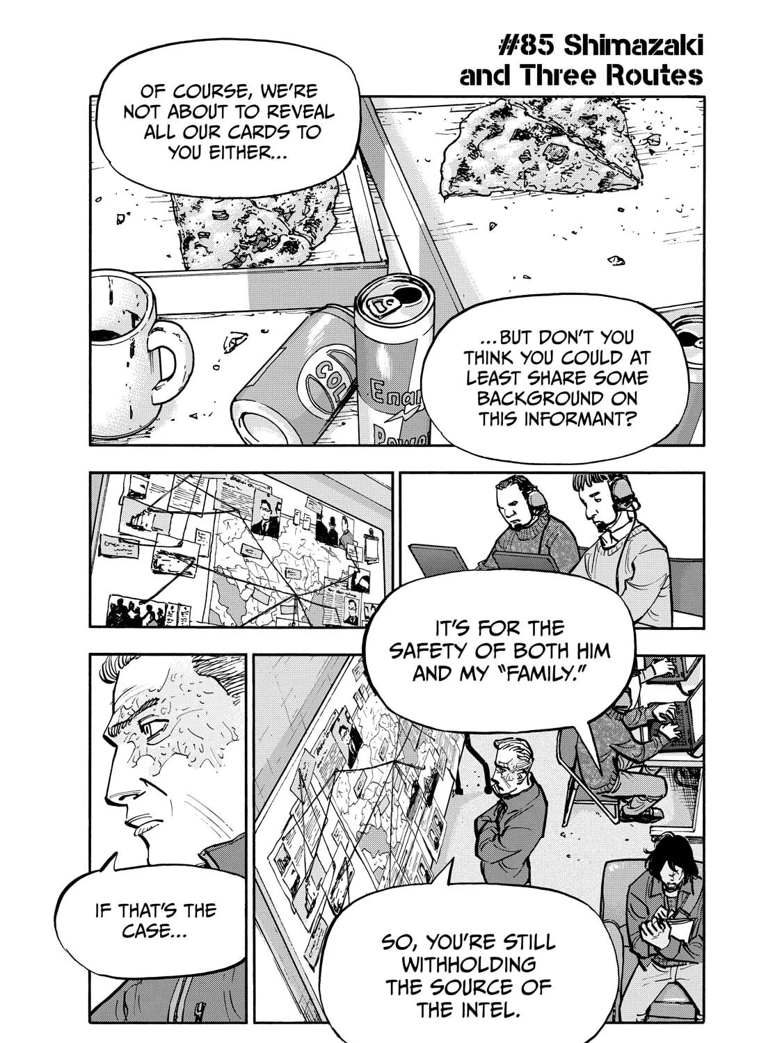 Shimazaki in the Land of Peace Chapter 85 page 1 - 