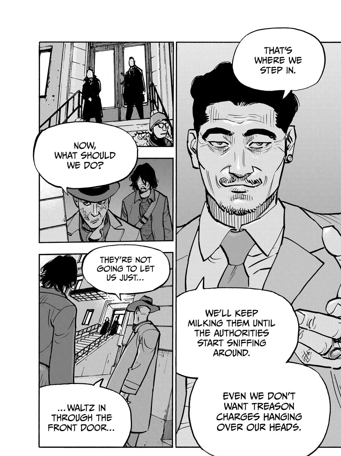 Shimazaki in the Land of Peace Chapter 86 page 3 - 