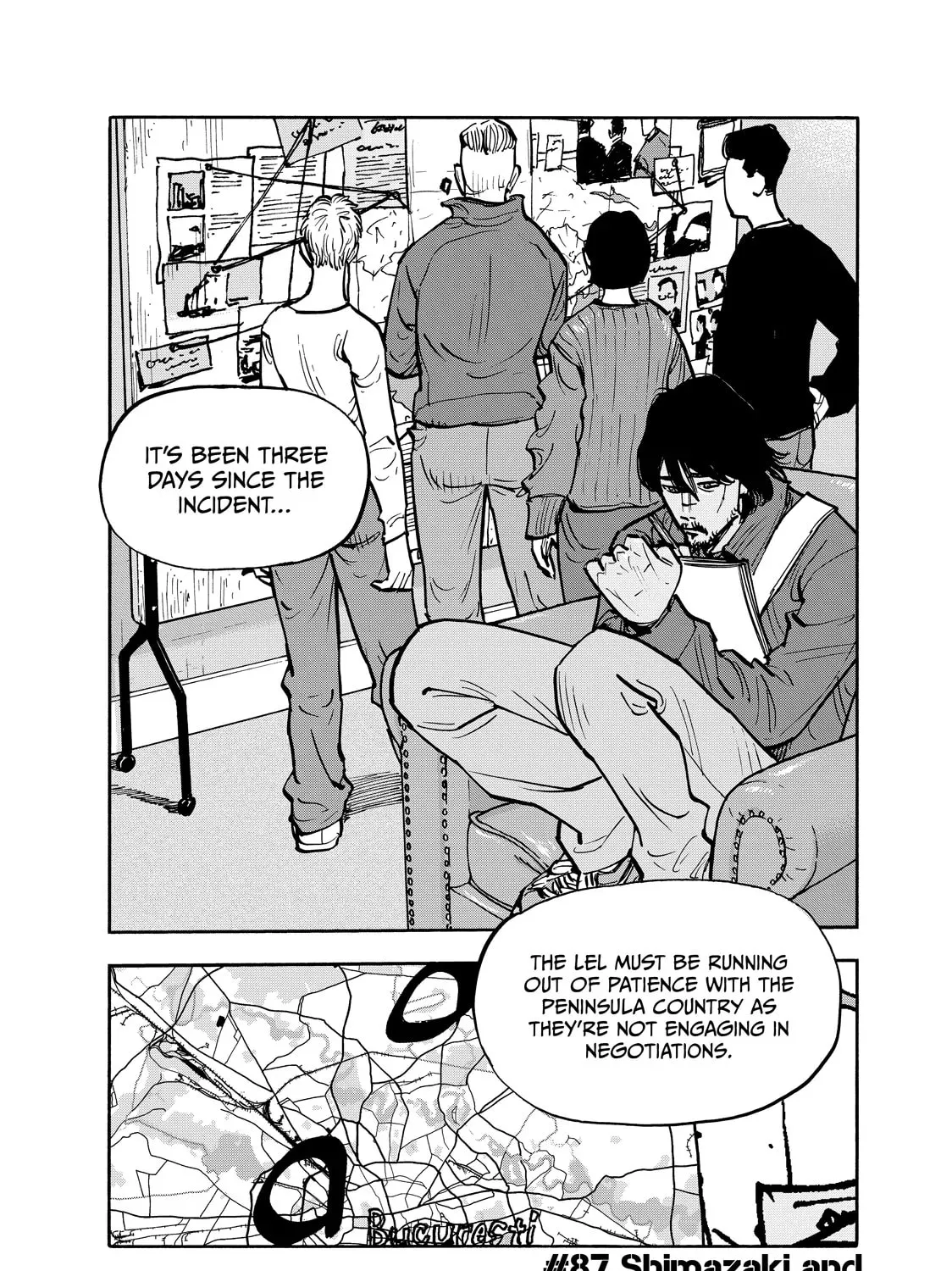 Shimazaki in the Land of Peace Chapter 87 page 3 - 