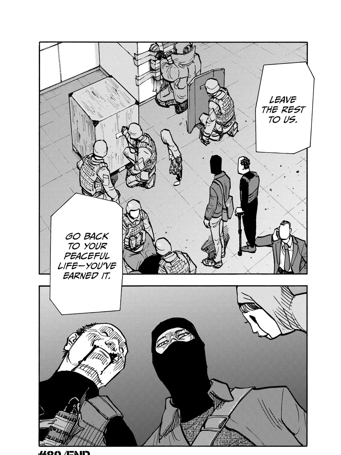 Shimazaki in the Land of Peace Chapter 89 page 32 - 