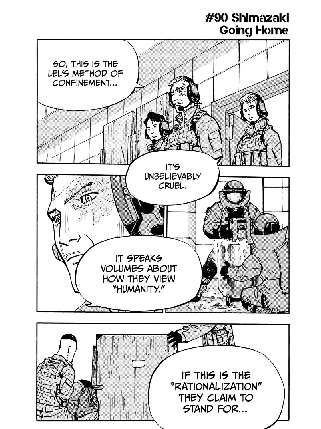 Shimazaki in the Land of Peace Chapter 90 page 1 - 