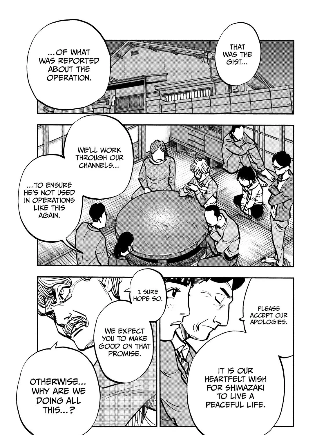 Shimazaki in the Land of Peace Chapter 90 page 33 - 