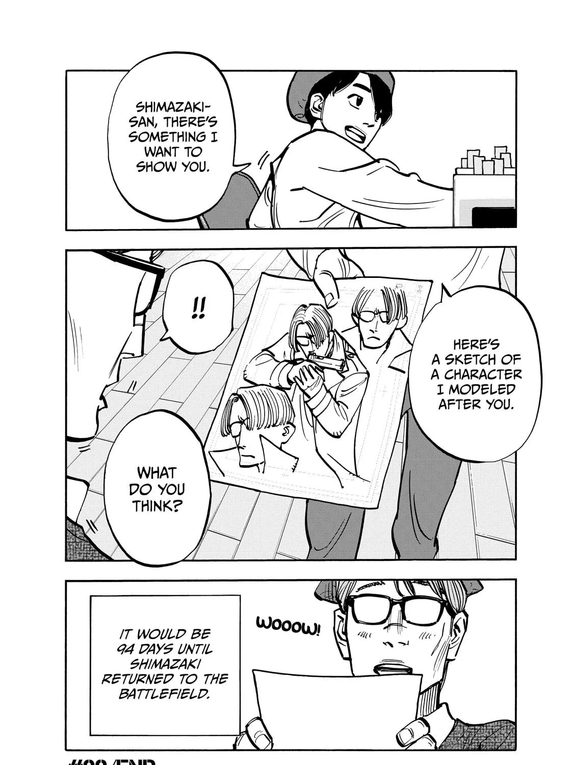 Shimazaki in the Land of Peace Chapter 90 page 35 - 
