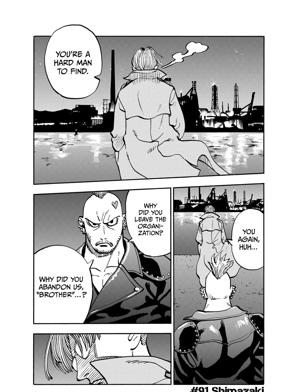 Shimazaki in the Land of Peace Chapter 91 page 1 - 