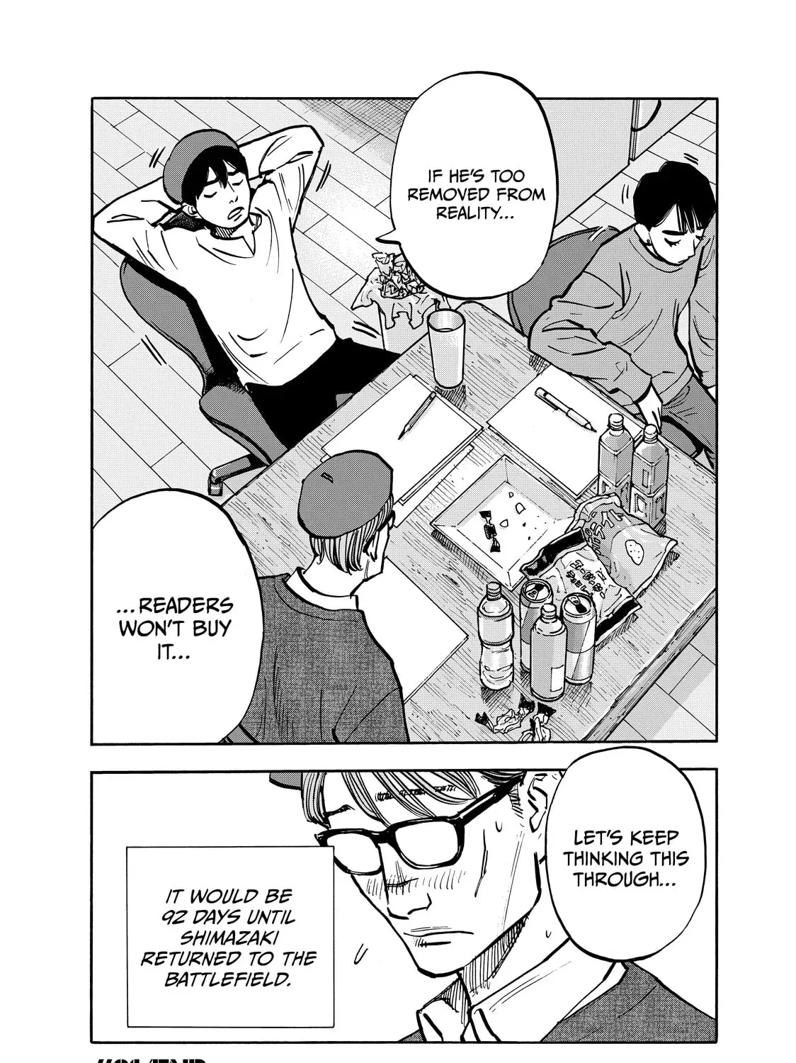 Shimazaki in the Land of Peace Chapter 91 page 35 - 