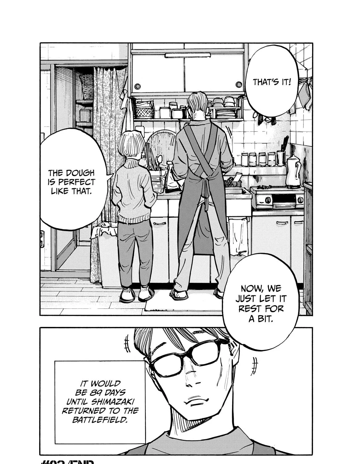 Shimazaki in the Land of Peace Chapter 92 page 35 - 
