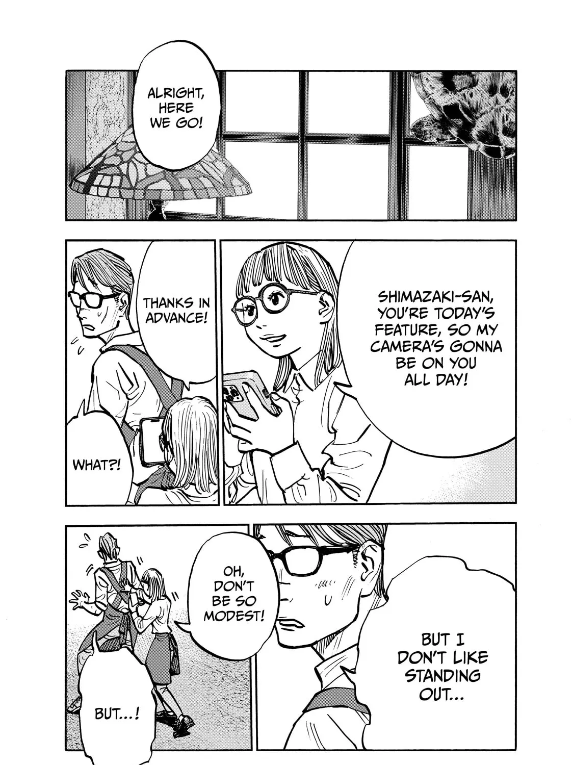 Shimazaki in the Land of Peace Chapter 95 page 1 - 