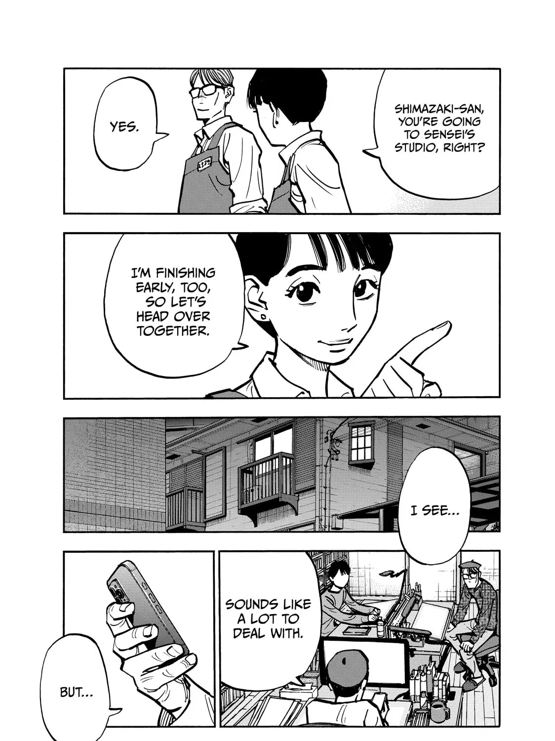 Shimazaki in the Land of Peace Chapter 97 page 13 - 