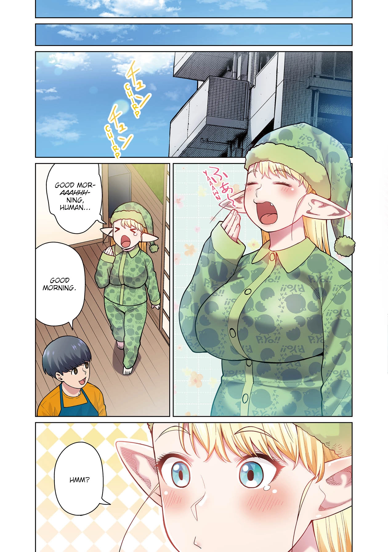 Shin Elf-san wa Yaserarenai. (Official Colored) Chapter 1 page 17 - 