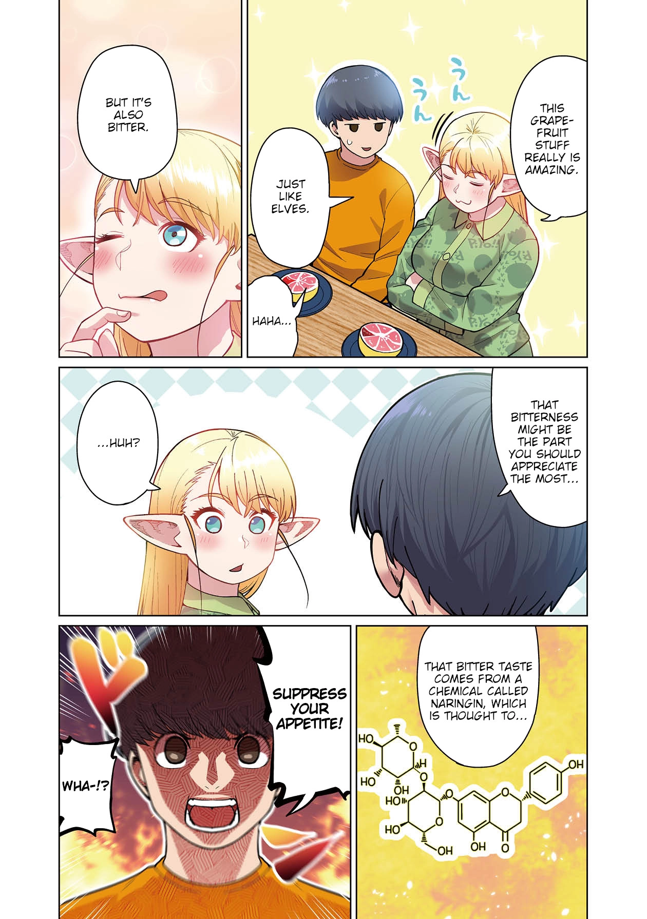 Shin Elf-san wa Yaserarenai. (Official Colored) Chapter 1 page 23 - 