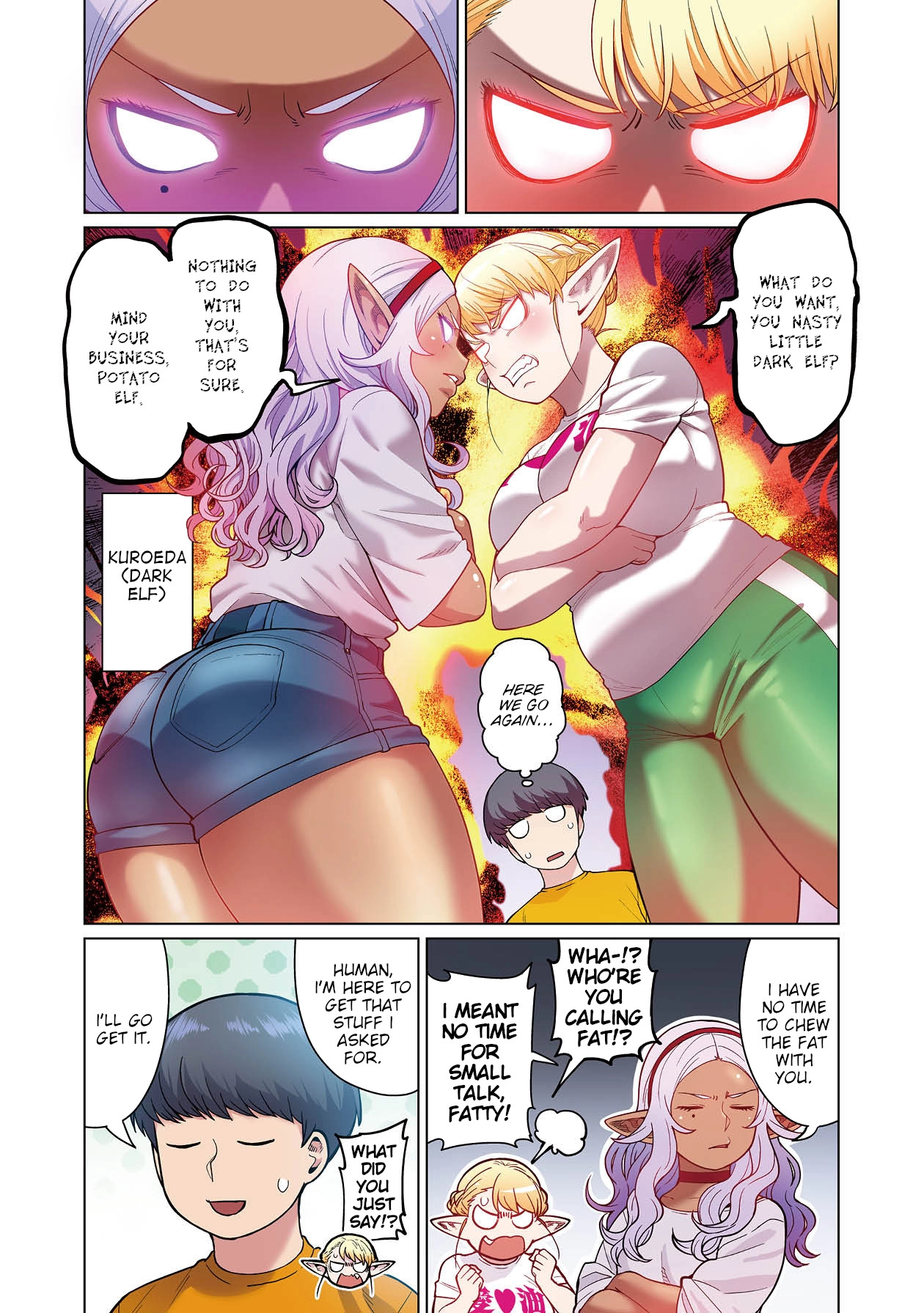 Shin Elf-san wa Yaserarenai. (Official Colored) Chapter 1 page 26 - 