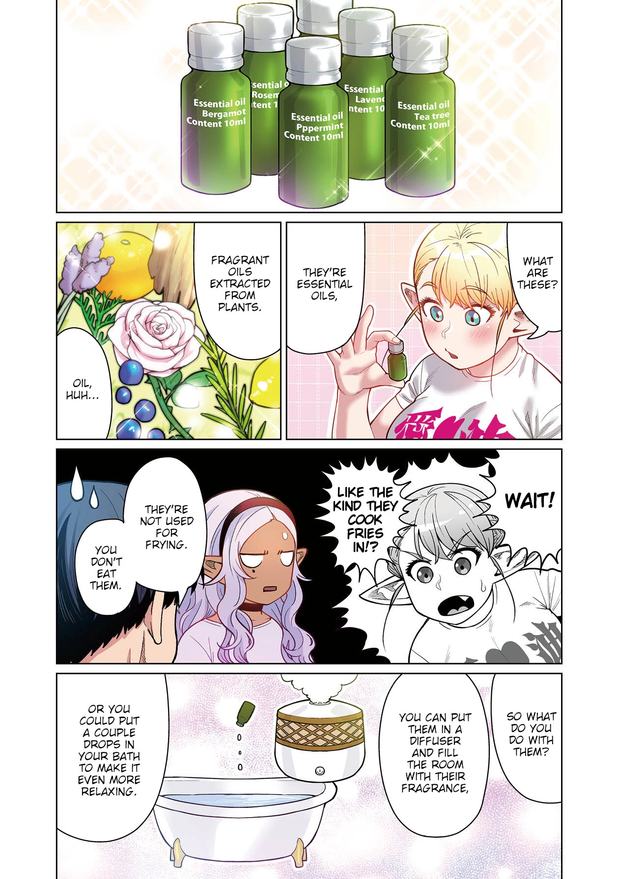 Shin Elf-san wa Yaserarenai. (Official Colored) Chapter 1 page 27 - 
