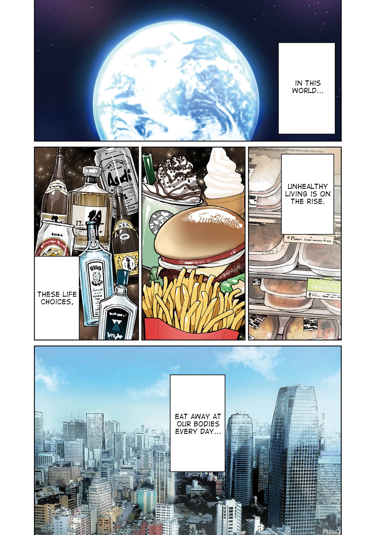 Shin Elf-san wa Yaserarenai. (Official Colored) Chapter 1 page 5 - 
