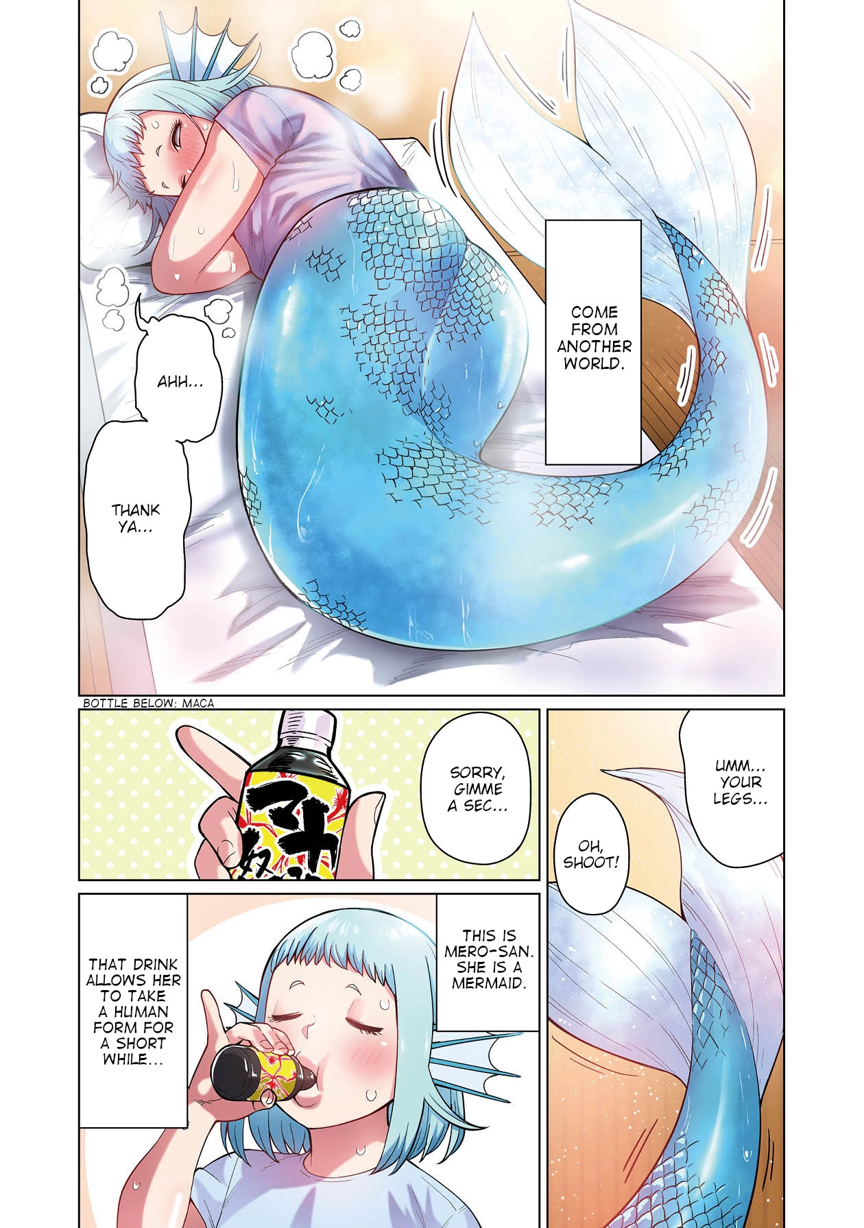 Shin Elf-san wa Yaserarenai. (Official Colored) Chapter 1 page 10 - 