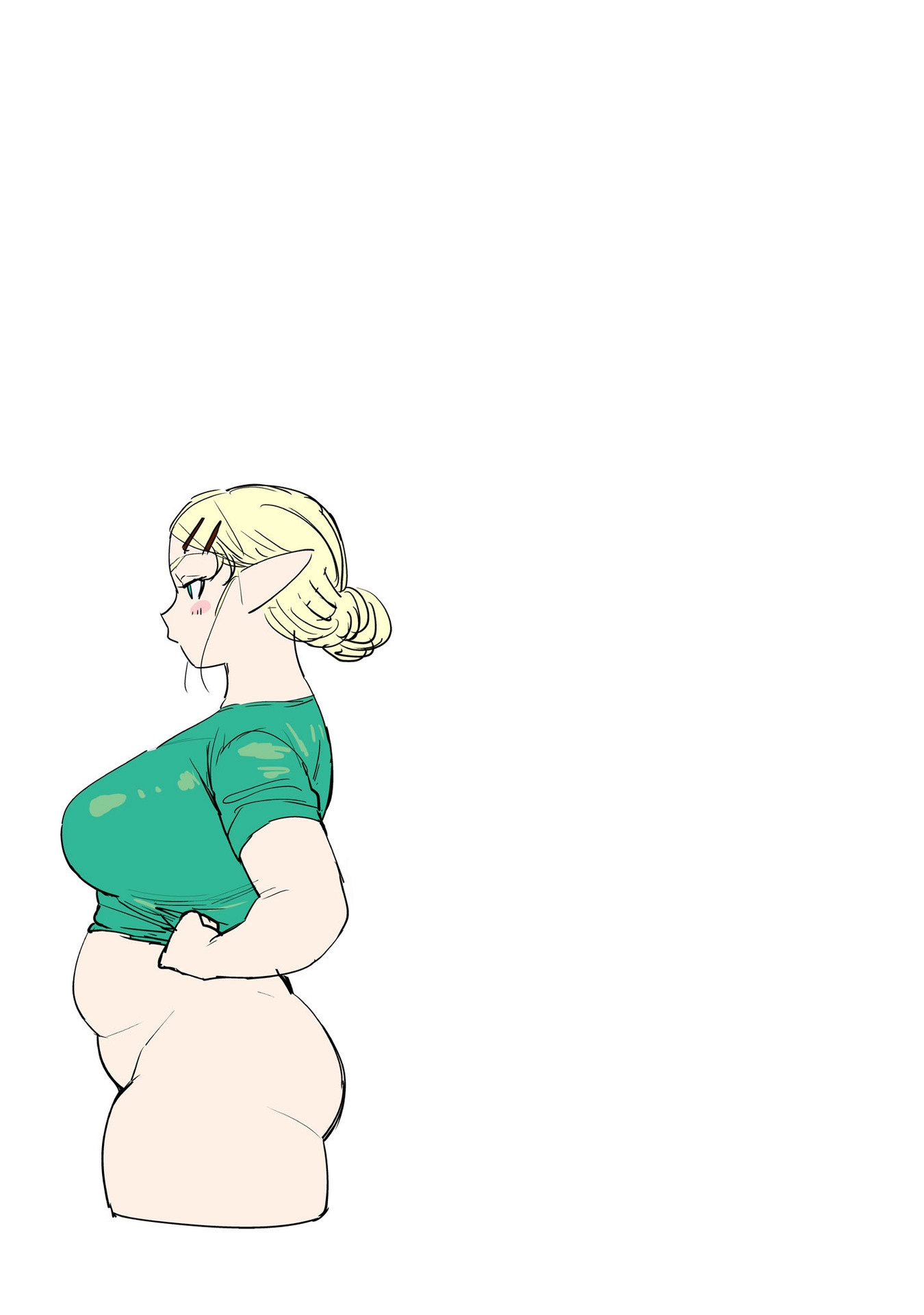 Shin Elf-san wa Yaserarenai. (Official Colored) Chapter 10.5 page 11 - 