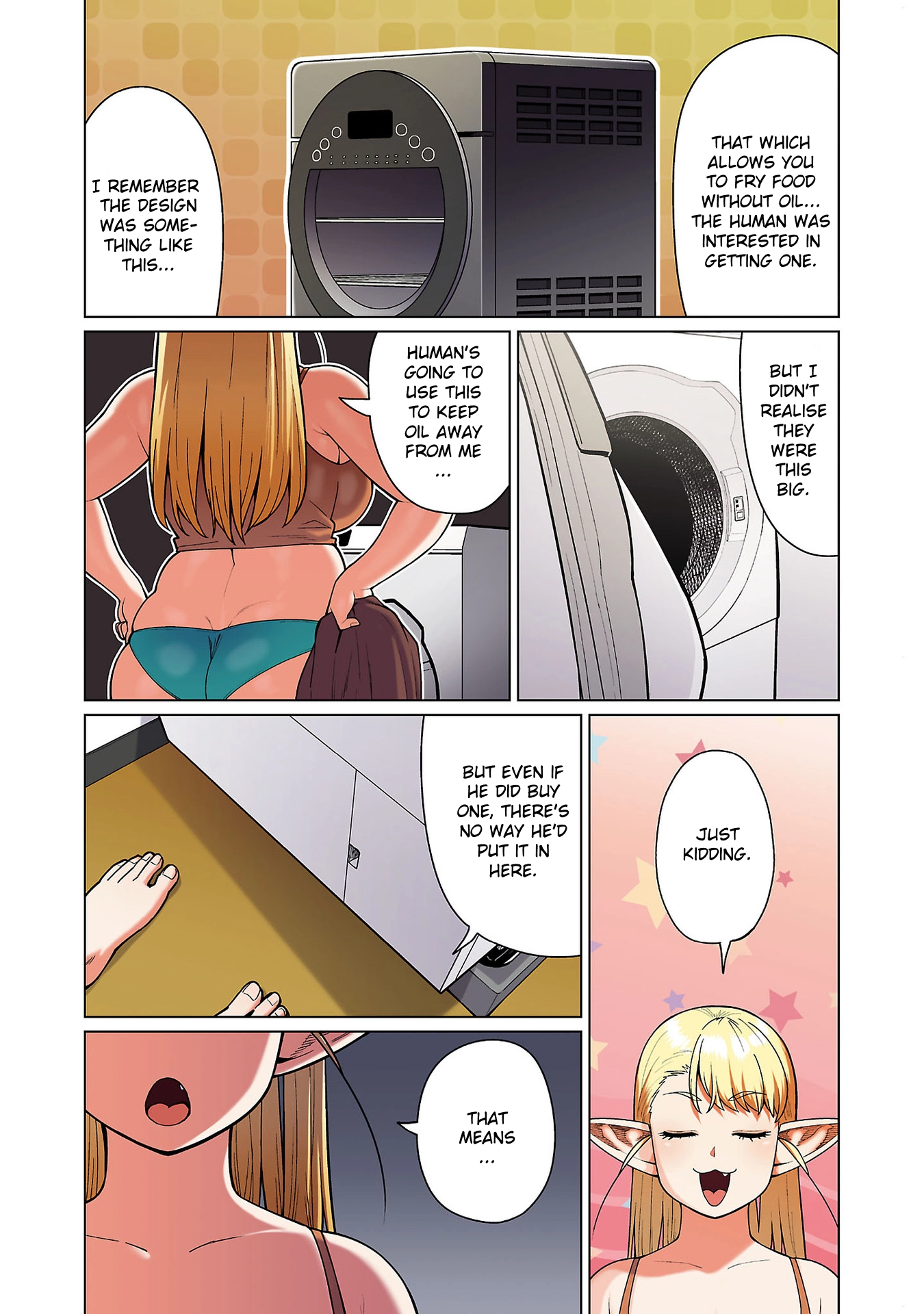 Shin Elf-san wa Yaserarenai. (Official Colored) Chapter 10.5 page 17 - 