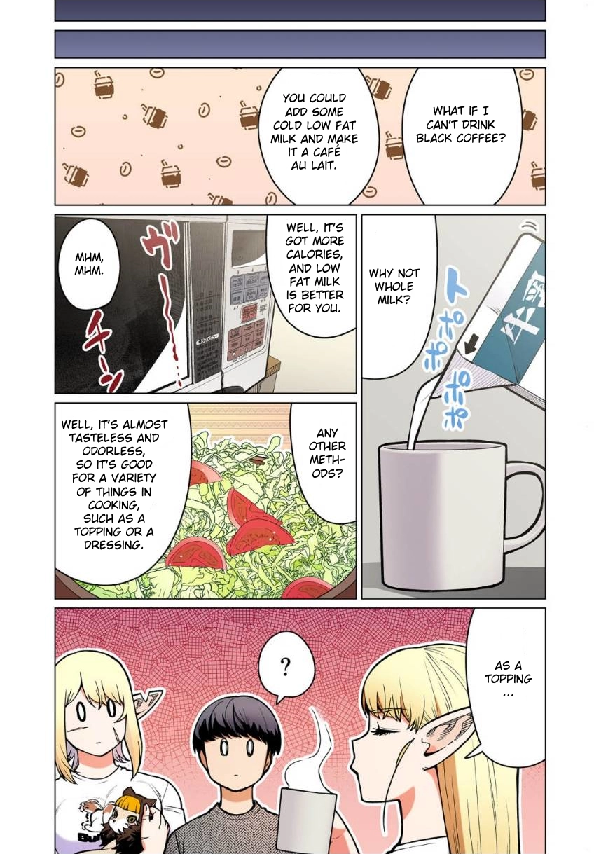 Shin Elf-san wa Yaserarenai. (Official Colored) Chapter 12 page 17 - 