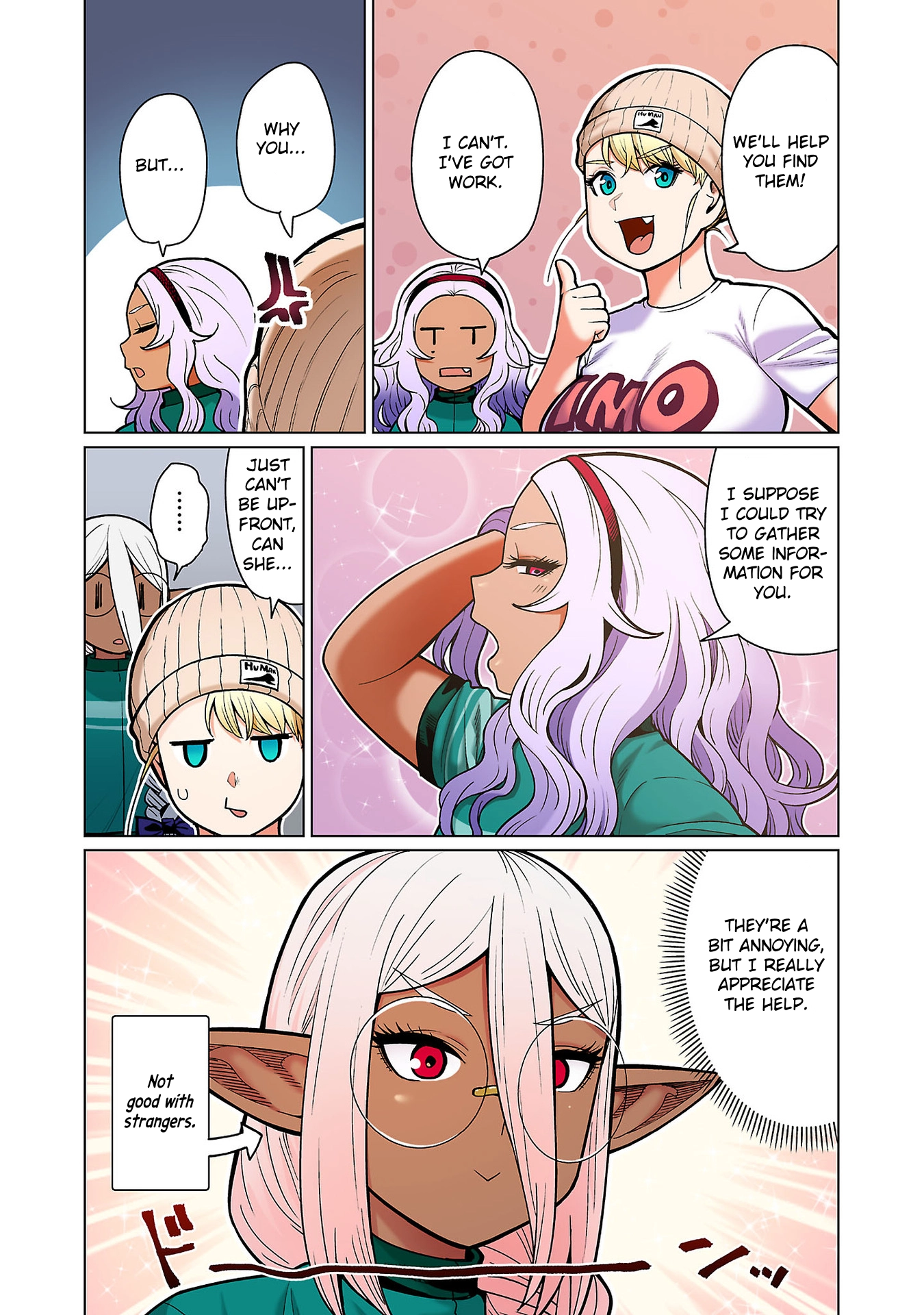 Shin Elf-san wa Yaserarenai. (Official Colored) Chapter 13 page 18 - 
