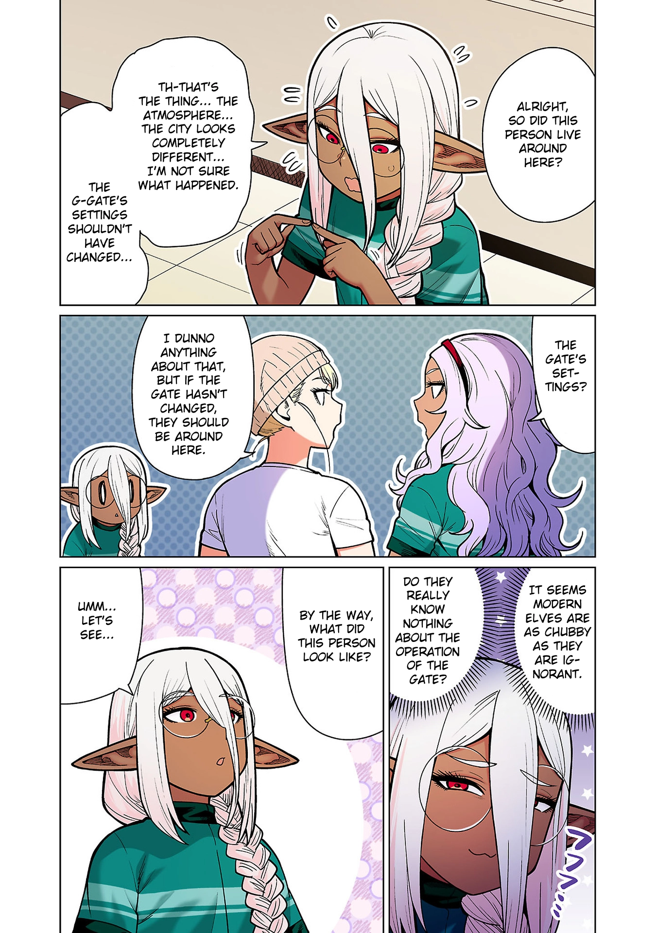 Shin Elf-san wa Yaserarenai. (Official Colored) Chapter 13 page 19 - 
