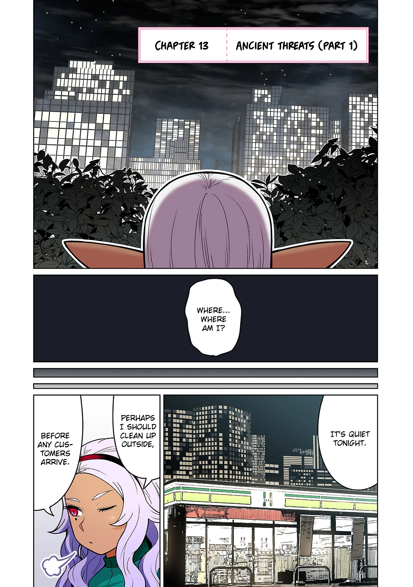 Shin Elf-san wa Yaserarenai. (Official Colored) Chapter 13 page 3 - 