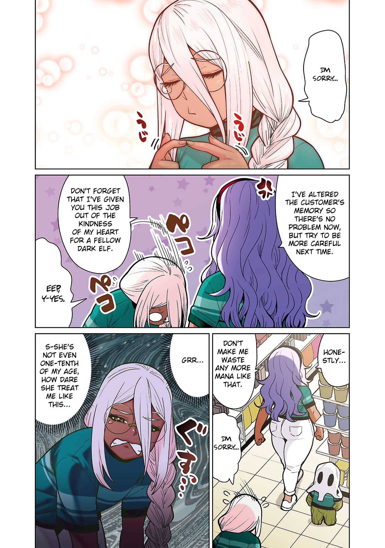 Shin Elf-san wa Yaserarenai. (Official Colored) Chapter 13 page 10 - 