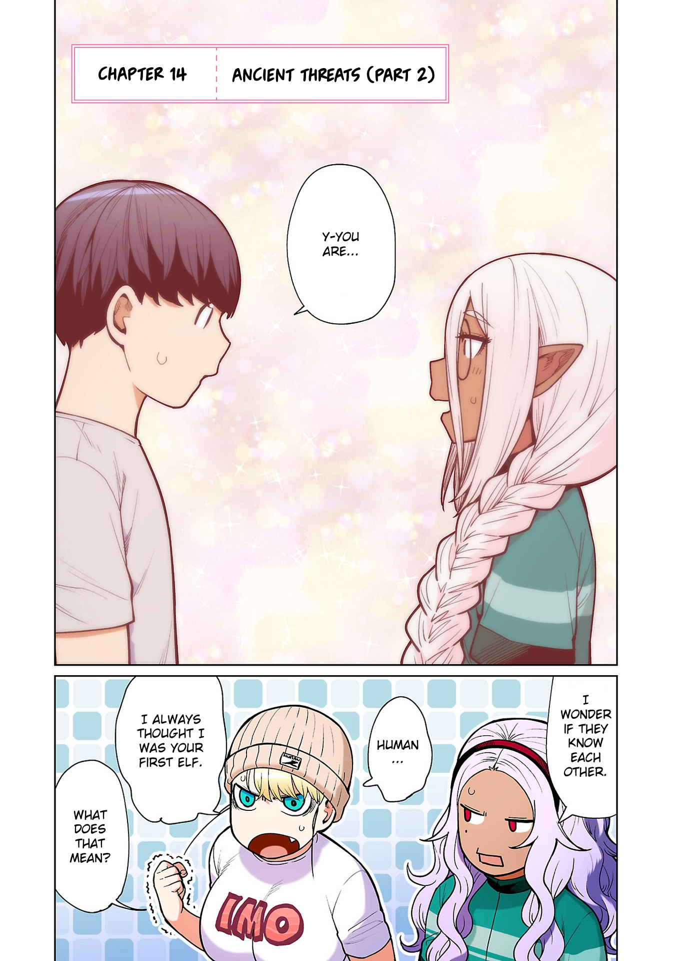 Shin Elf-san wa Yaserarenai. (Official Colored) Chapter 14 page 2 - 